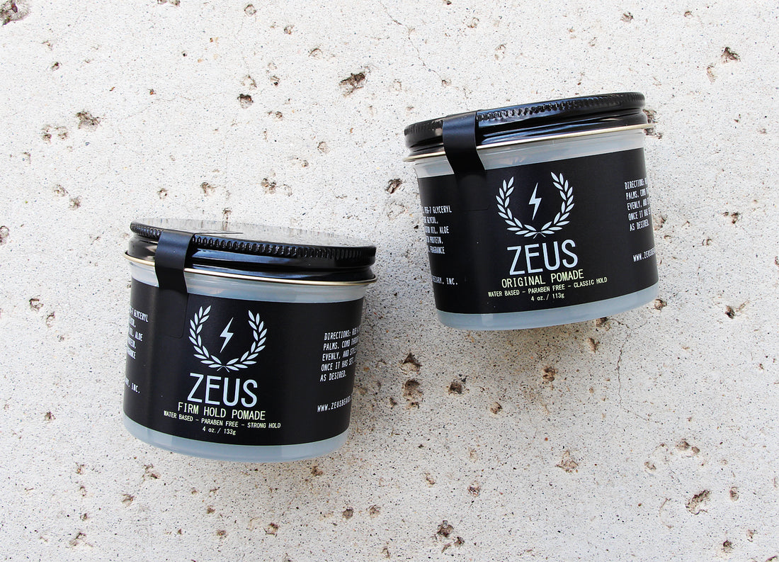 OUR NEW POMADE LINE
