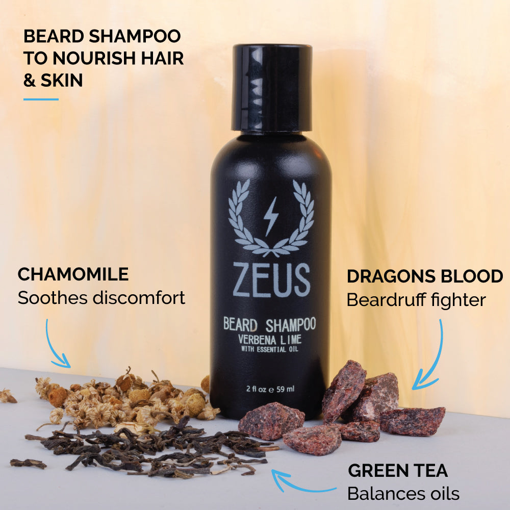 Travel Beard Shampoo + Conditioner Set