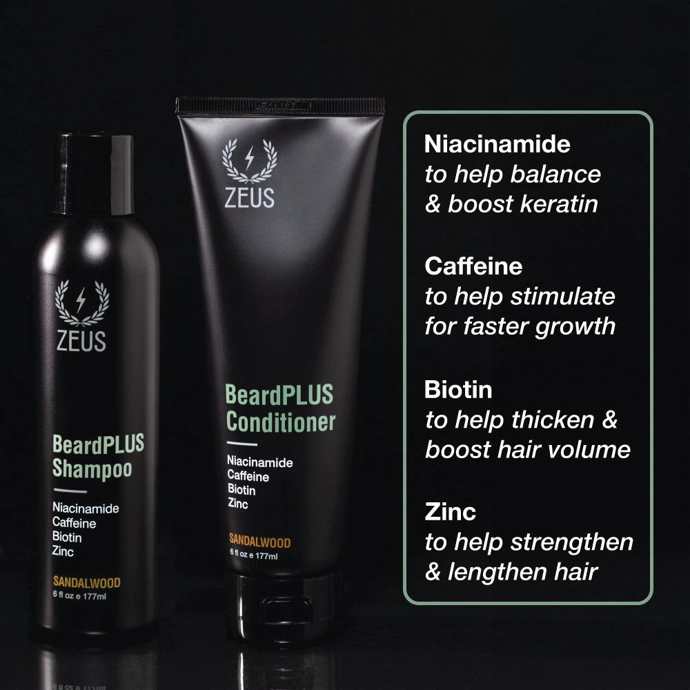 BeardPLUS shampoo and conditioner ingredients