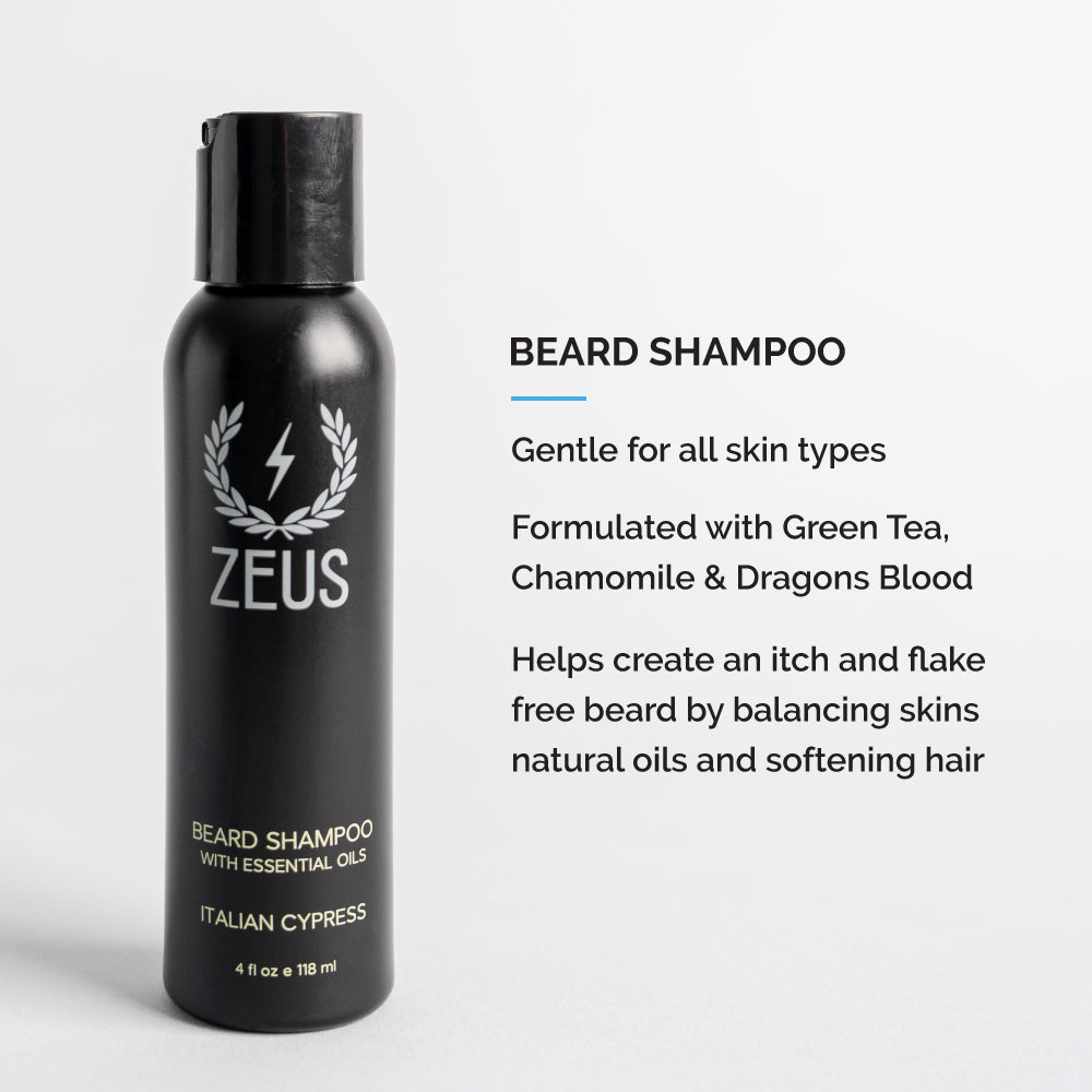 Italian cypress beard shampoo information