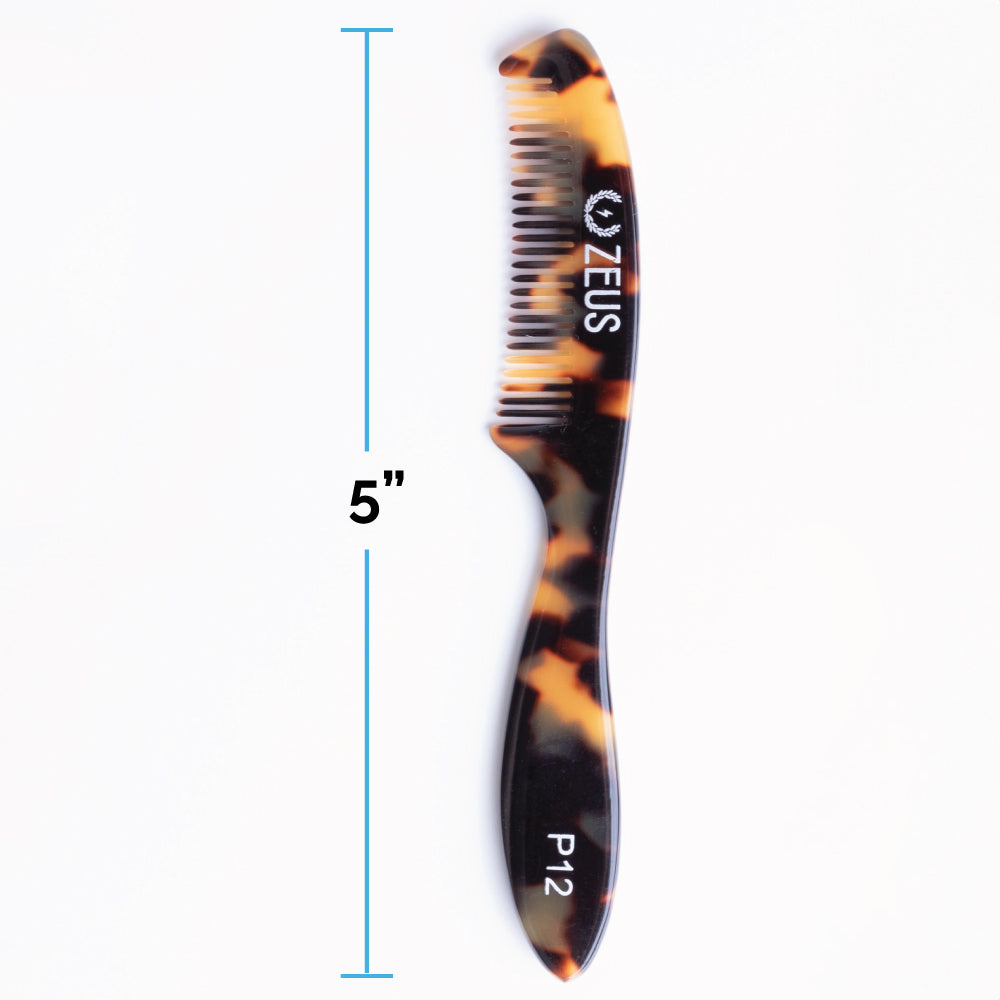 Long mustache comb dimensions