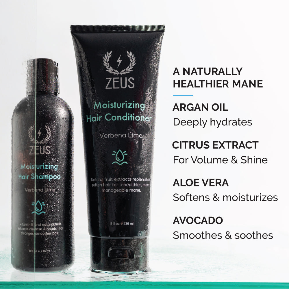 Moisturizing hair shampoo and conditioner ingredients