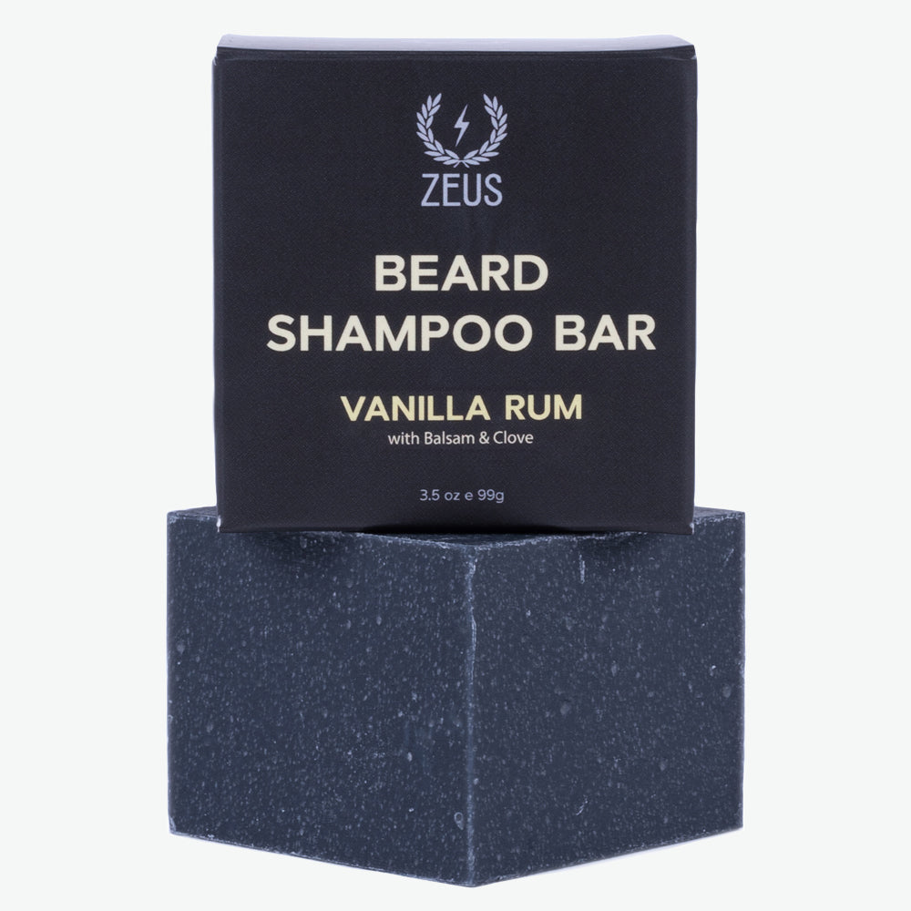 Zeus Beard Shampoo Bar Vanilla Rum