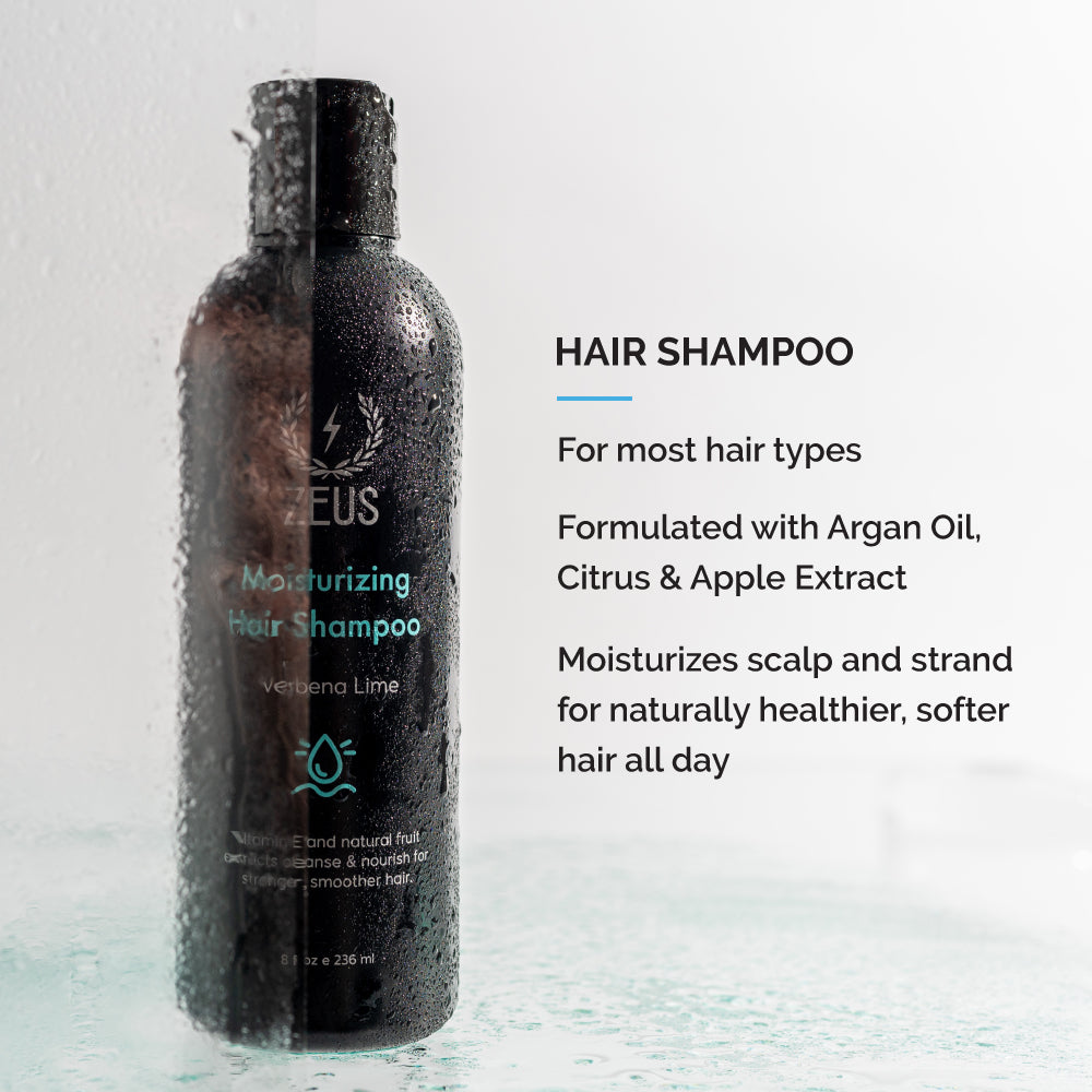 Zeus Hair Wash Style Set shampoo