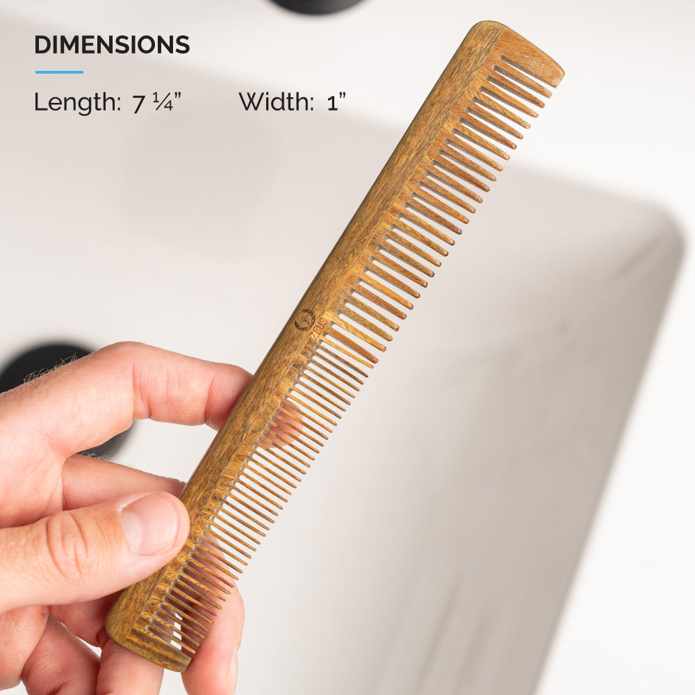Zeus L31 Sandalwood Comb Size