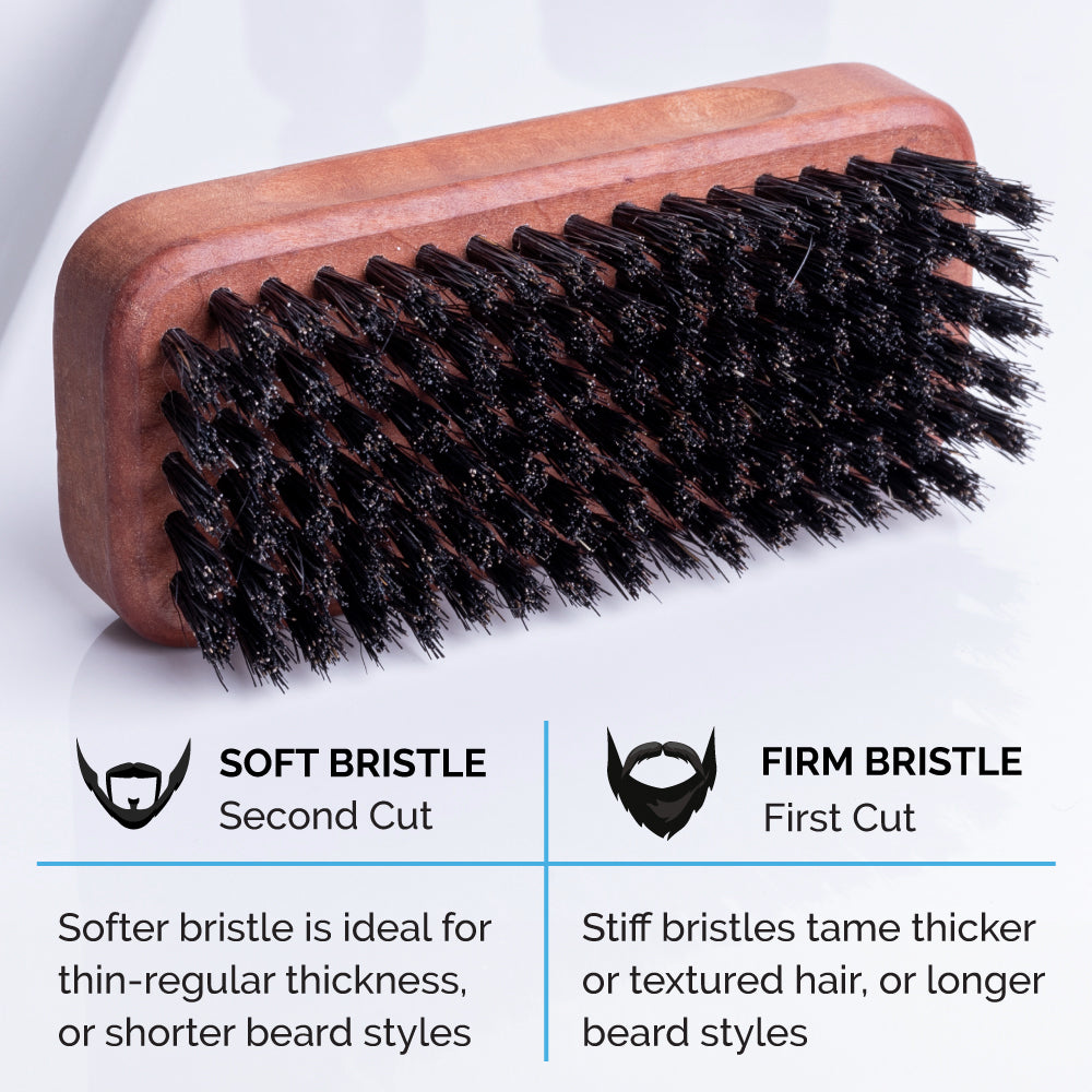 Zeus Palm Beard Brush Soft of Firm Bristle