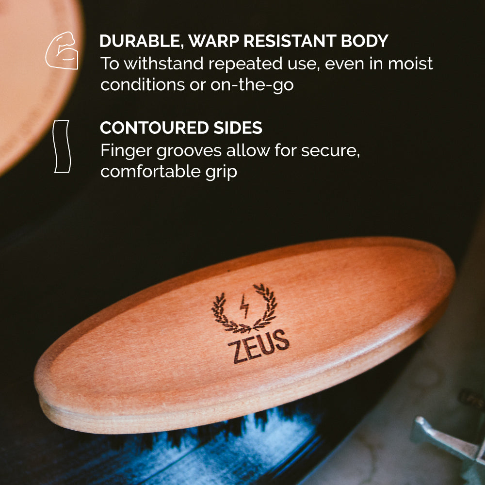 Zeus Pocket Beard Brush Features
