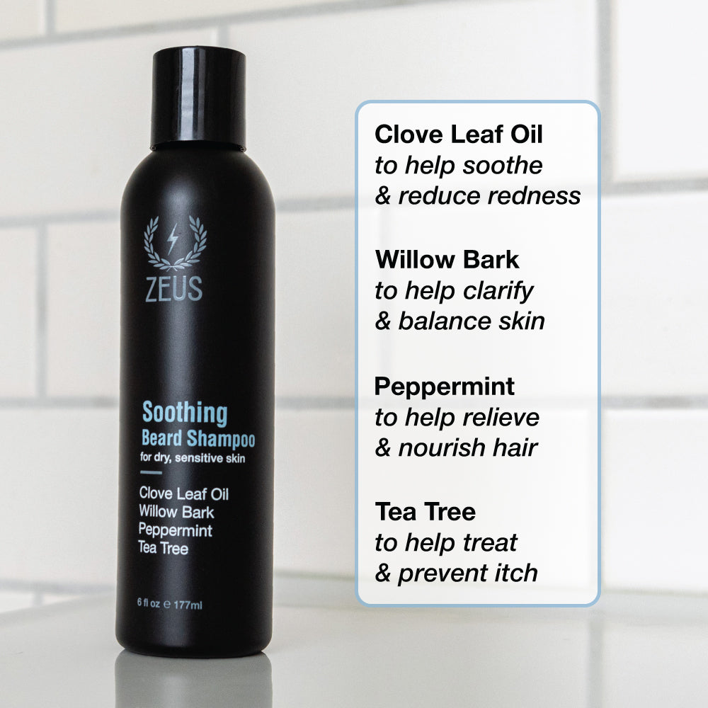 soothing beard shampoo ingredients