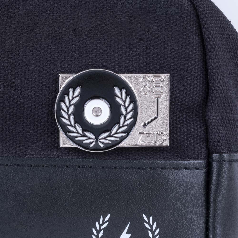 Zeus Turntable Enamel Pin