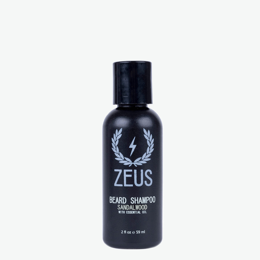 Zeus Travel Beard Shampoo Wash, 2 fl oz