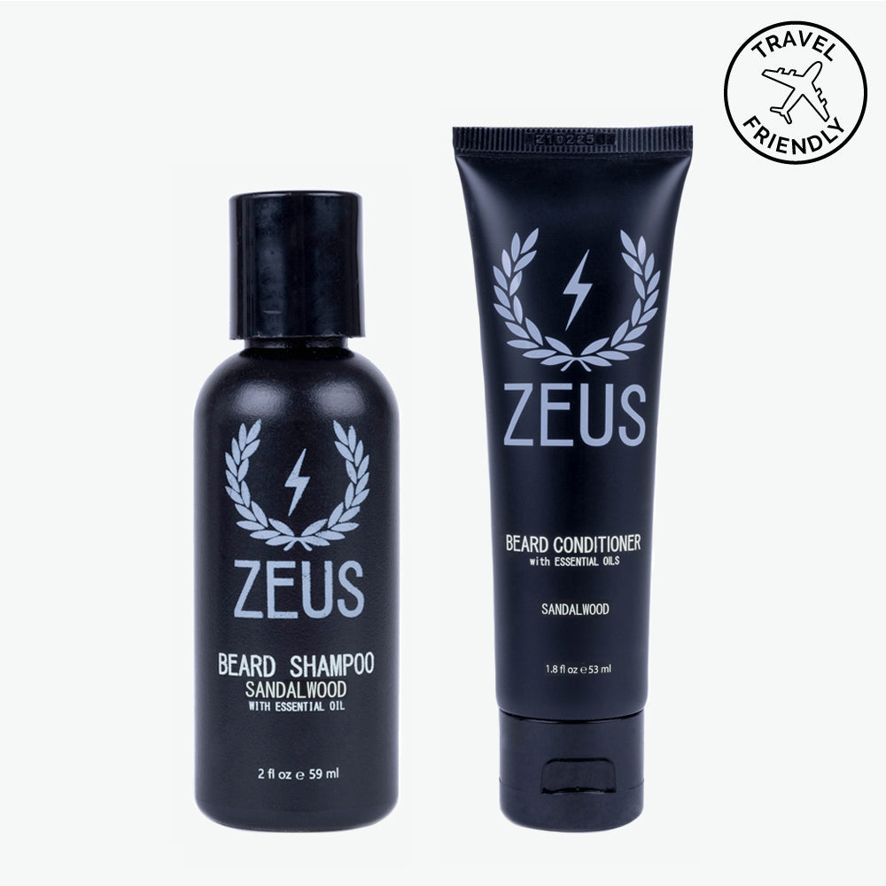 Travel Beard Shampoo + Conditioner Set