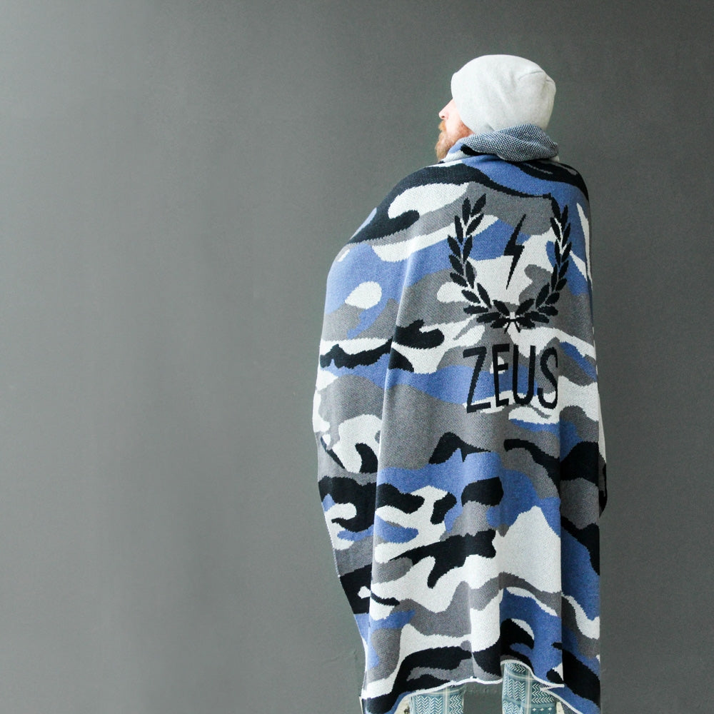 Exclusive Eco Camouflage Throw Blanket