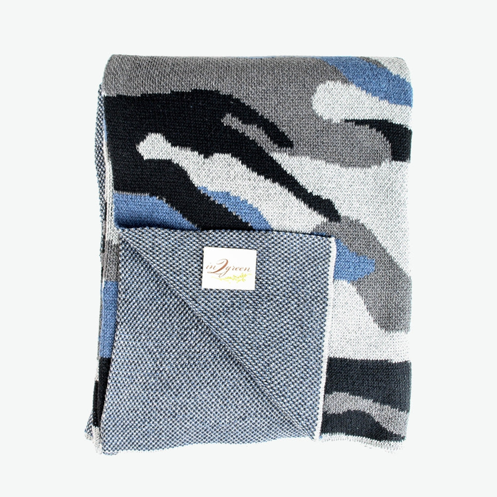 Exclusive Eco Camouflage Throw Blanket