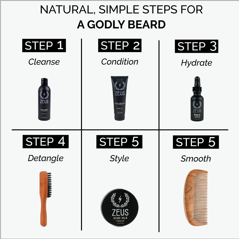 Zeus Premium Beard Care Kit