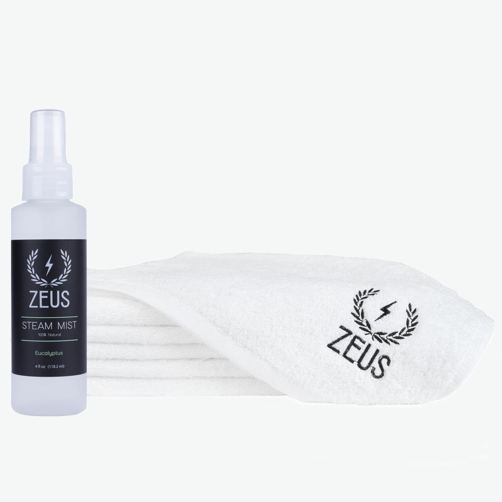 Zeus Steam Mist and Towel Set