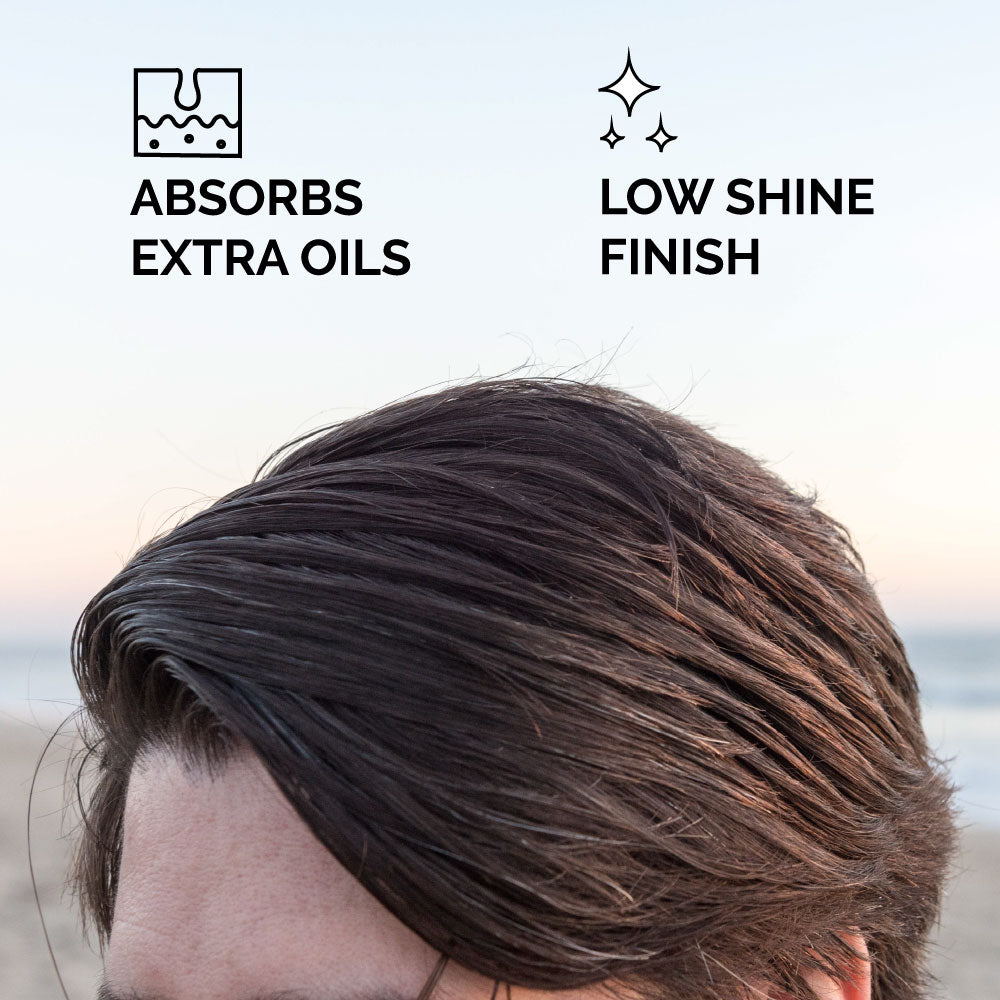 Zeus Texturizing Sea Salt Spray and Handcrafted Hair Pick Set