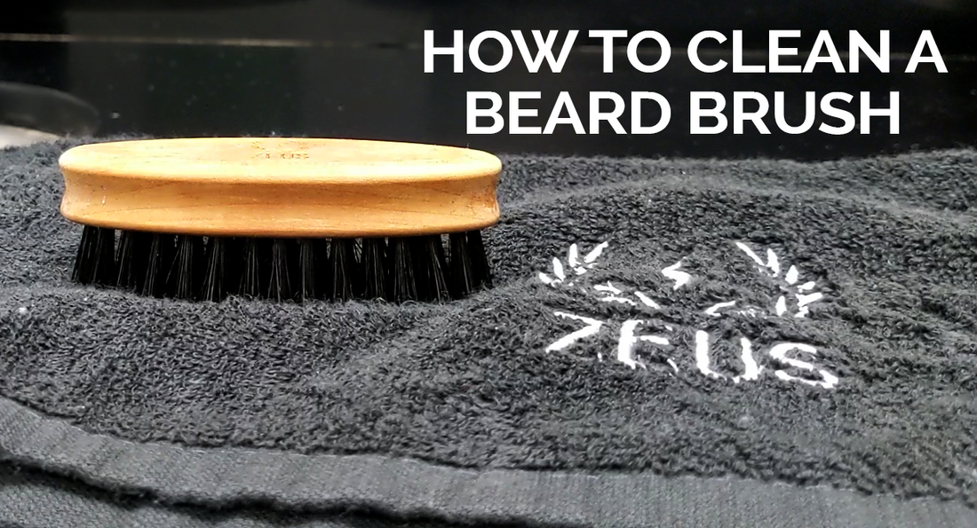 zeus beard how to clean your beard brush and comb