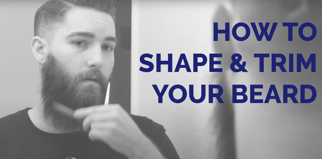 How To Shape & Trim Your Beard At Home- Zeus Video Series