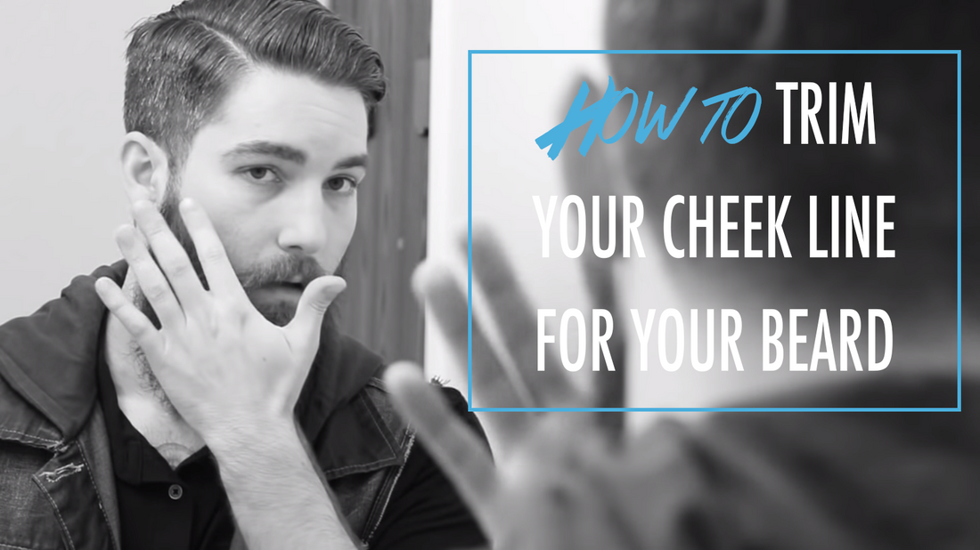 How To Trim Your Beard At Home: Cheek Line- Zeus Video Series