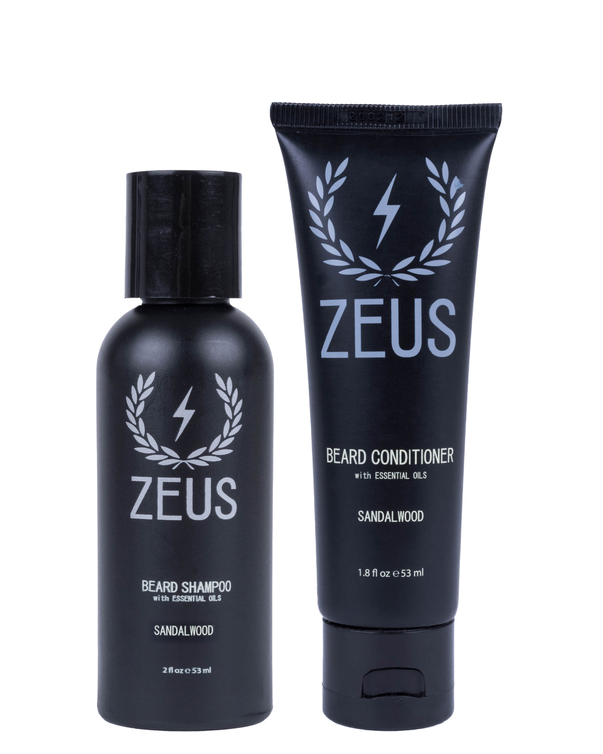ZEUS Travel Beard Wash & Conditioner for Men