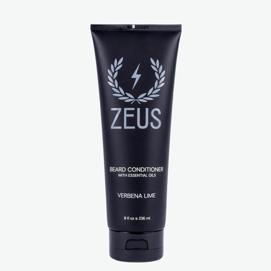 Zeus Beard Conditioner and Softener, 8 fl oz, Verbena Lime
