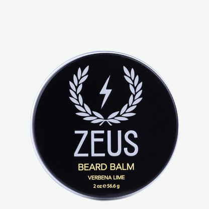 Zeus Beard Balm Conditioner, 2 oz., Verbena Lime