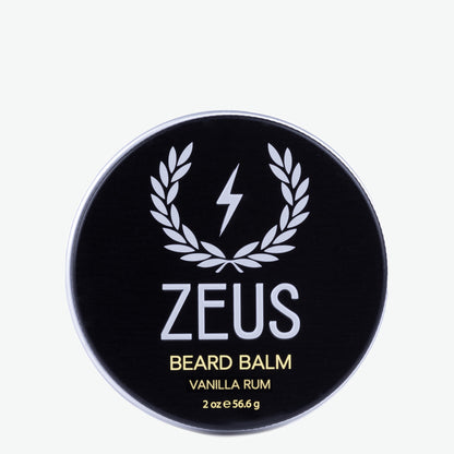 Zeus Beard Balm Conditioner, 2 oz., Vanilla Rum