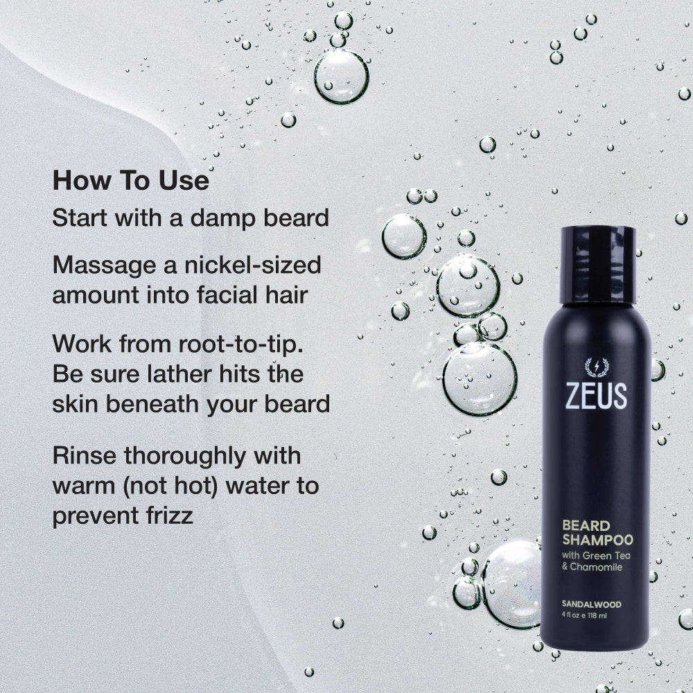 Beard Shampoo, 4 fl oz