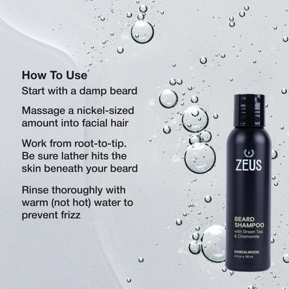 Beard Shampoo, 4 fl oz