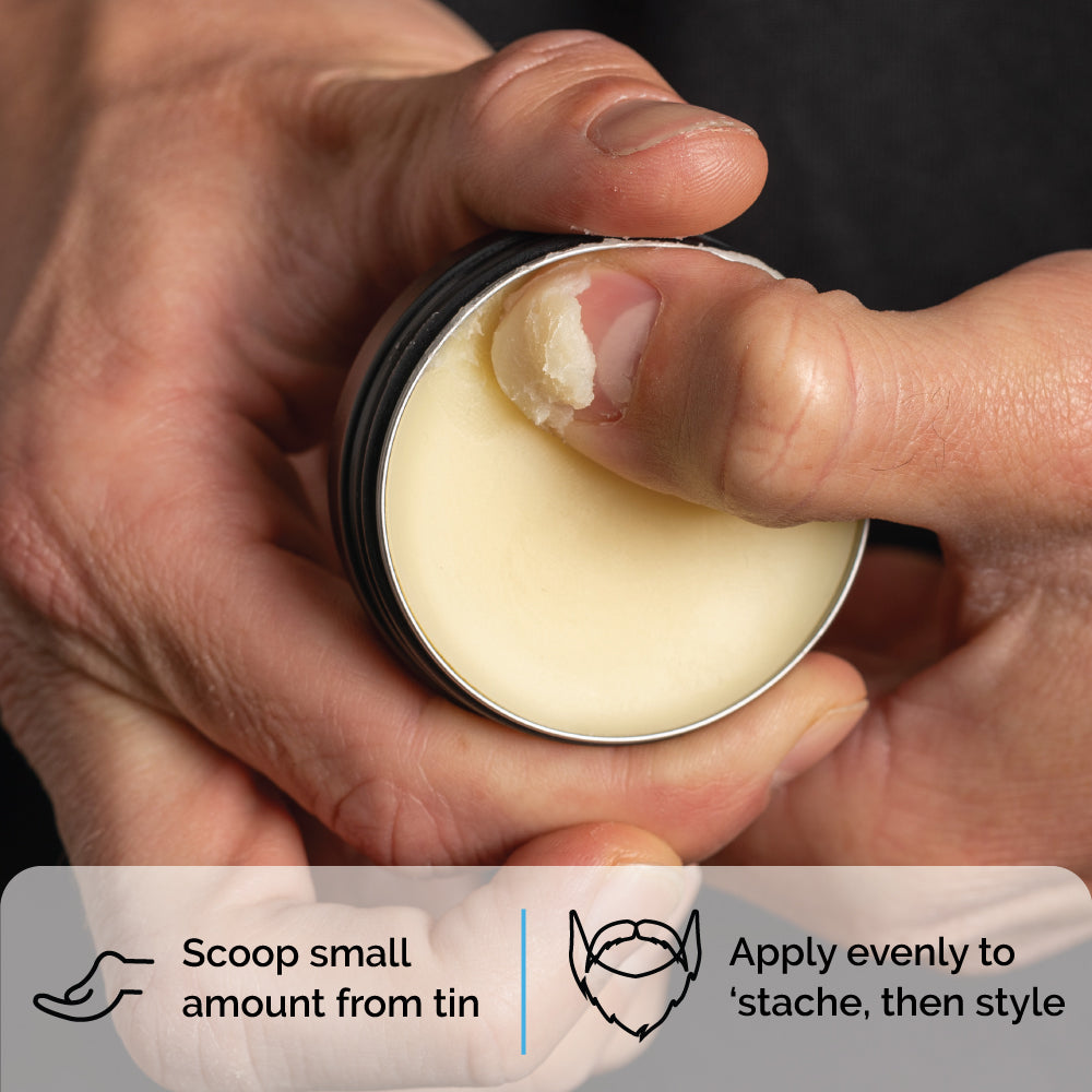 Mustache Wax, Light Hold