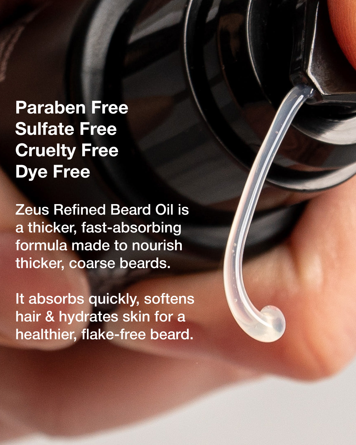 ZEUS Refined Beard Oil for Men