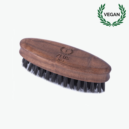 Zeus Vegan Pocket Beard Brush, BioniFil Bristle, Soft - N73
