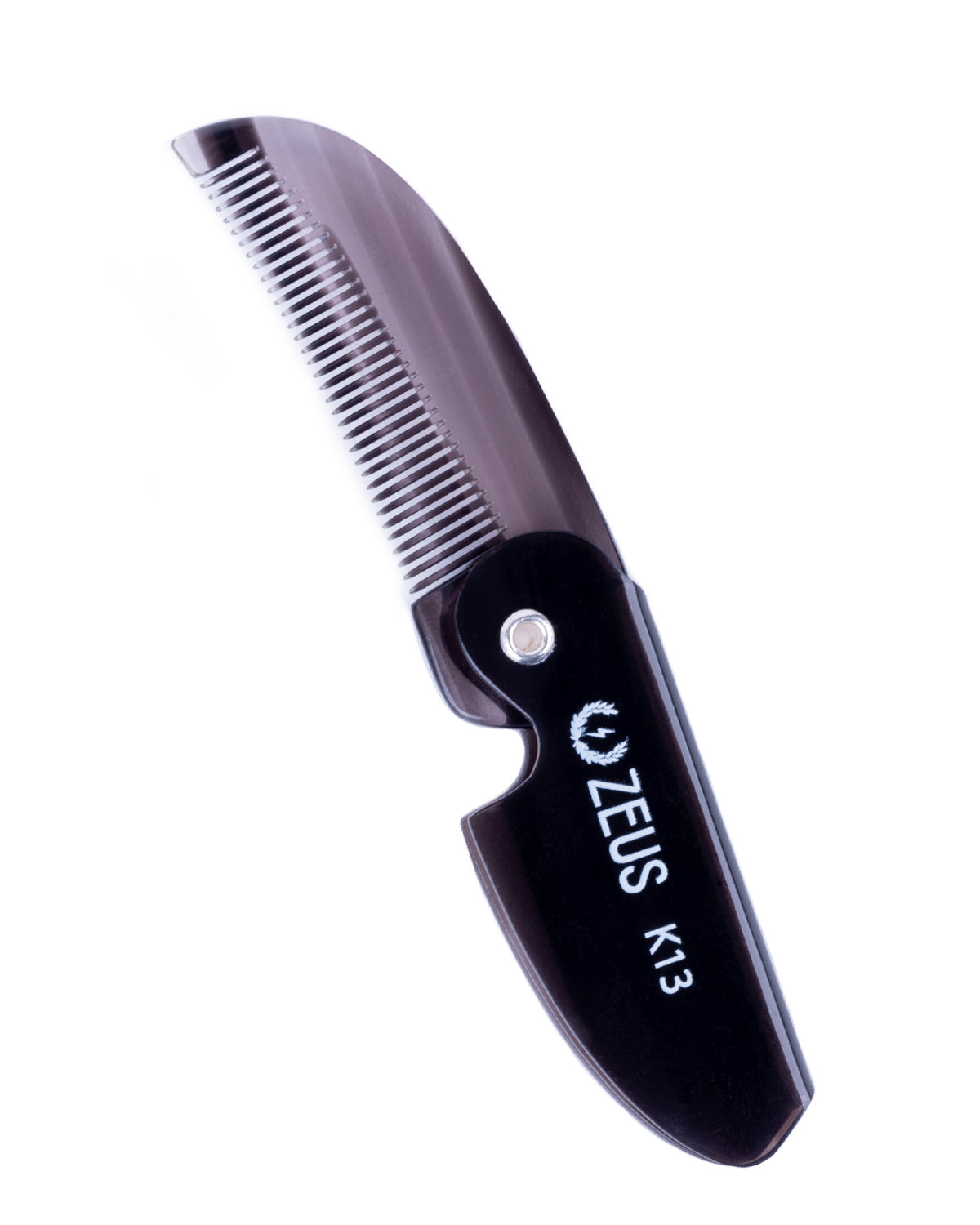 ZEUS Folding Pocket Mustache Comb for Men
