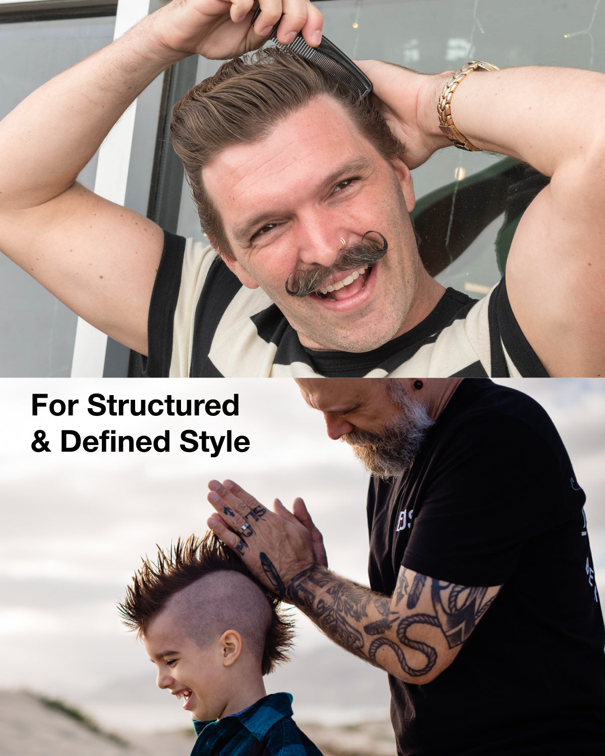 Zeus Clay Pomade, Extra Firm, Verbena Lime | Zeus