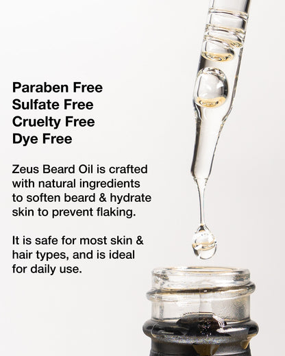 ZEUS Natural Beard Oil for Men