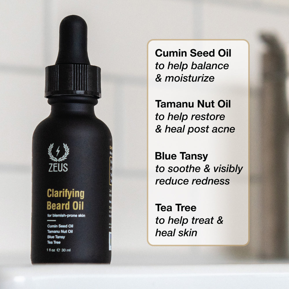 Clarifying Beard Oil Zeus