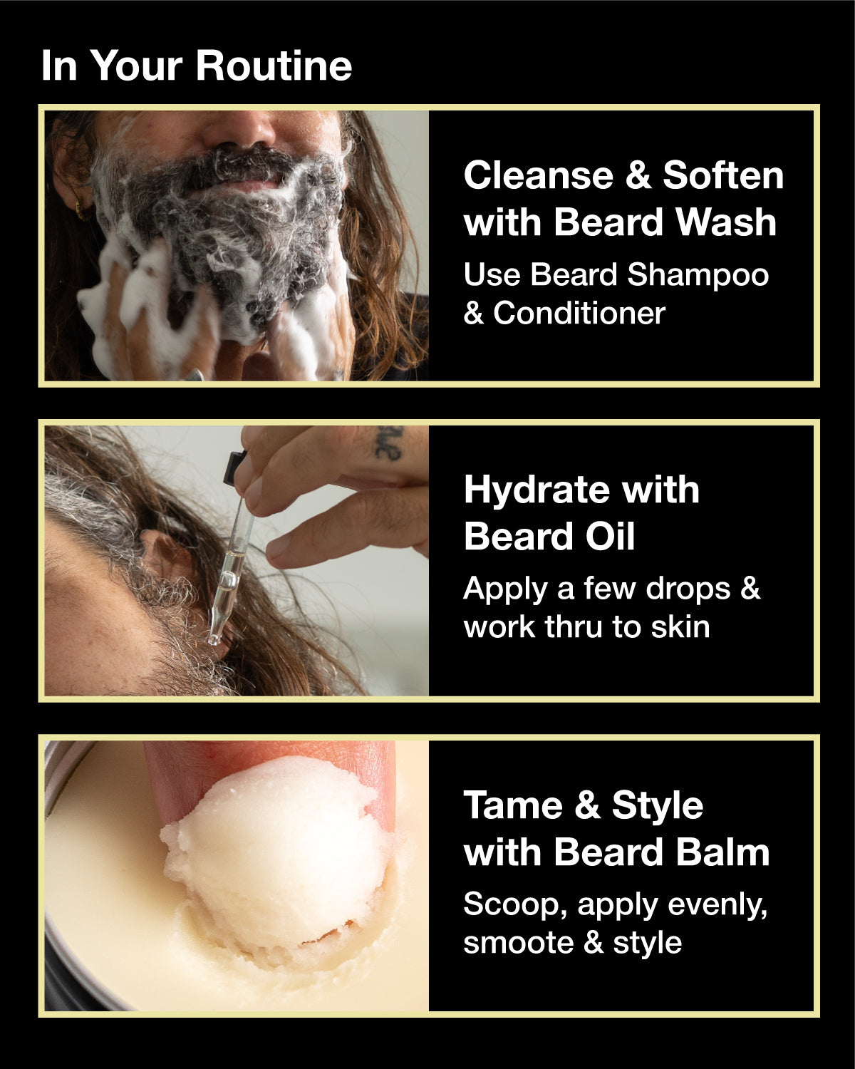 ZEUS Beard Balm Leave‑In Conditioner for Men