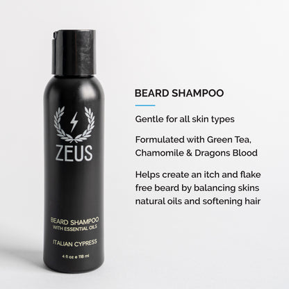 Italian cypress beard shampoo information