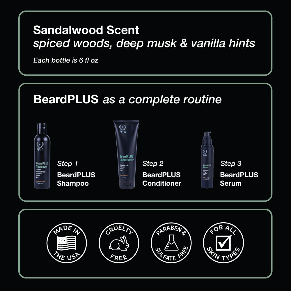 beard plus shampoo made in usa