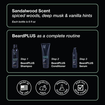 beard plus shampoo made in usa