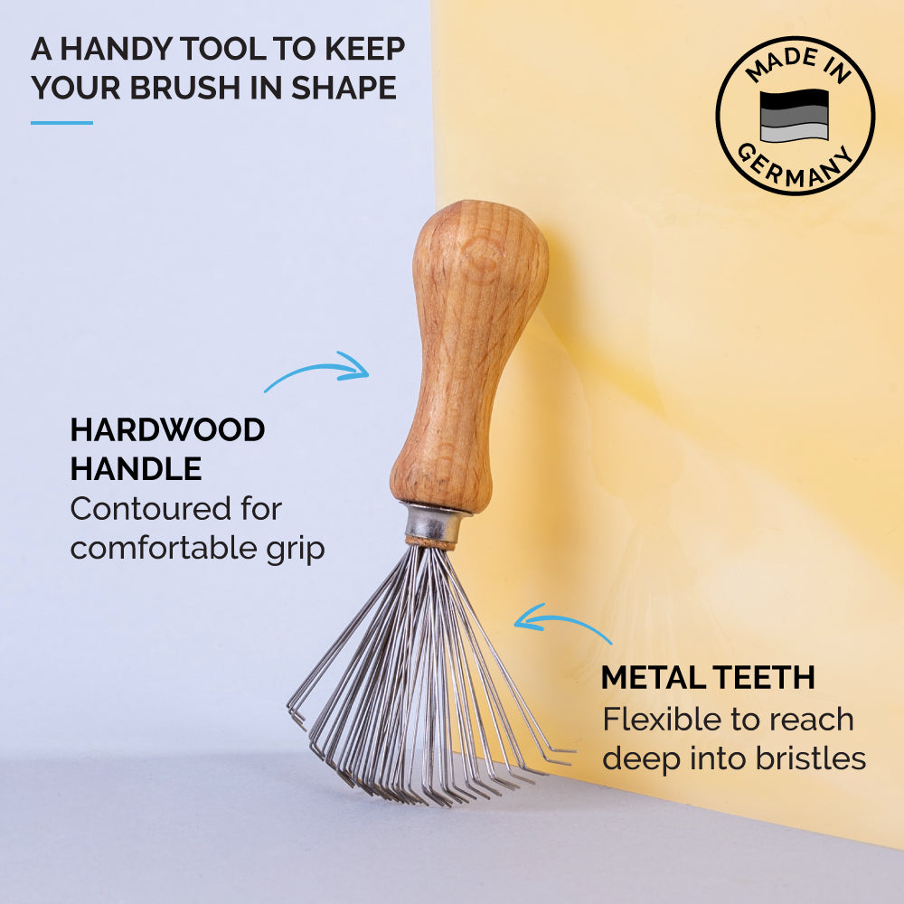 Zeus Beard Cleaning Rake Features
