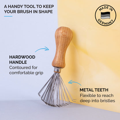 Zeus Beard Cleaning Rake Features