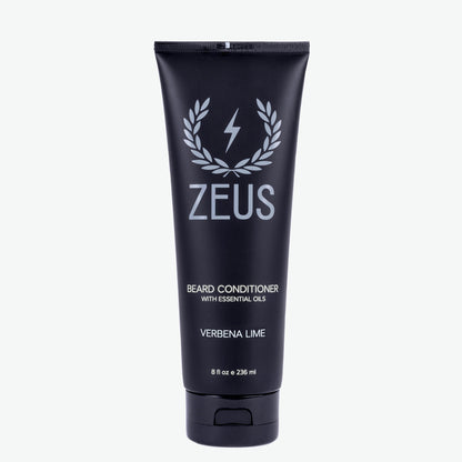 Zeus Beard Conditioner and Softener, 8 fl oz, Verbena Lime