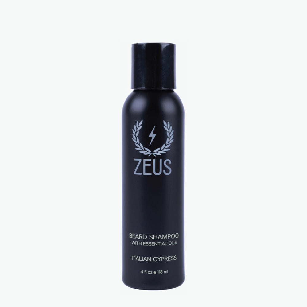 Zeus Beard Shampoo 4oz Italian Cypress