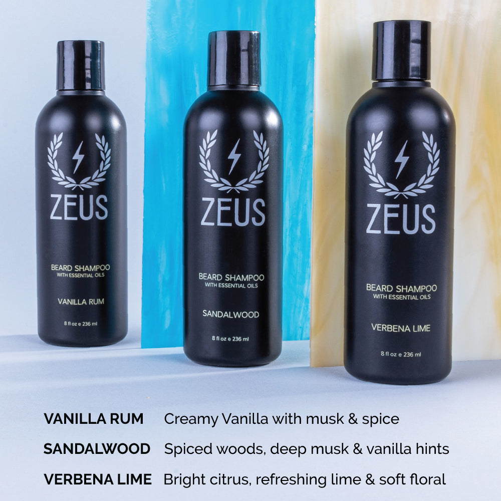 Zeus Beard Shampoo 8oz