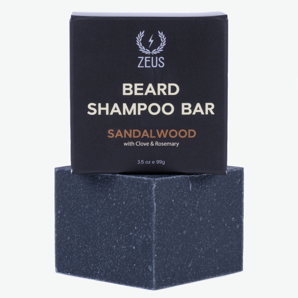 Zeus Beard Shampoo Bar Sandalwood