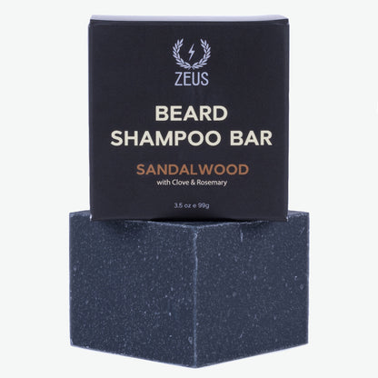 Zeus Beard Shampoo Bar Sandalwood