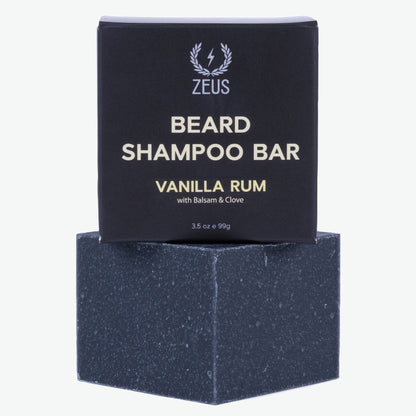 Zeus Beard Shampoo Bar Vanilla Rum