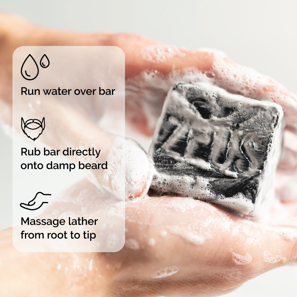 How To Use Zeus Beard Shampoo Bar