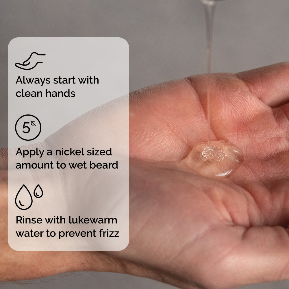 How to use Italian Cypress Beard Shampoo